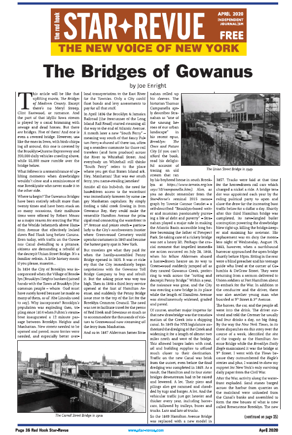 The Bridges of Gowanus